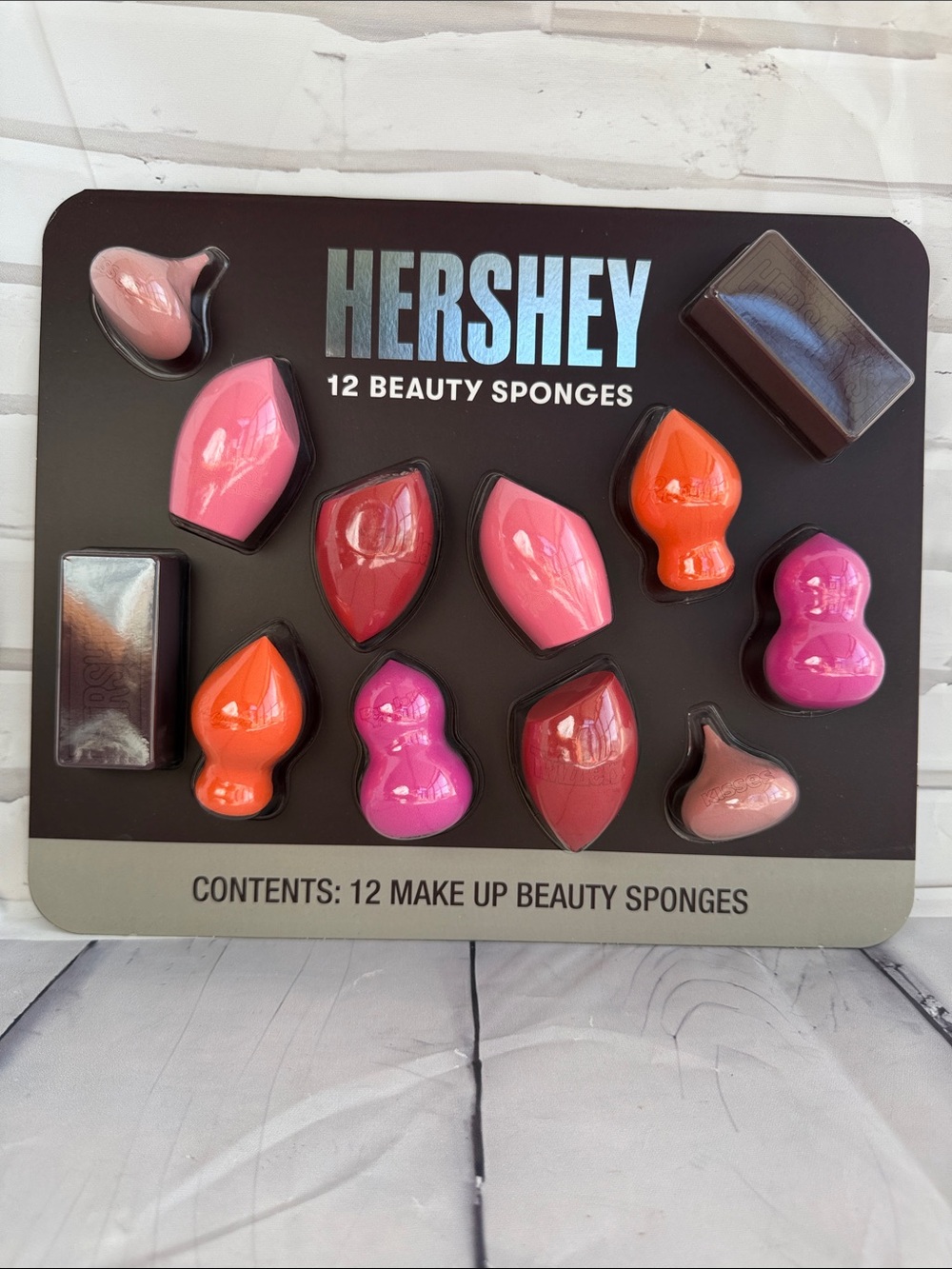 HERSHEY 12-Piece Makeup Beauty Sponge Set
